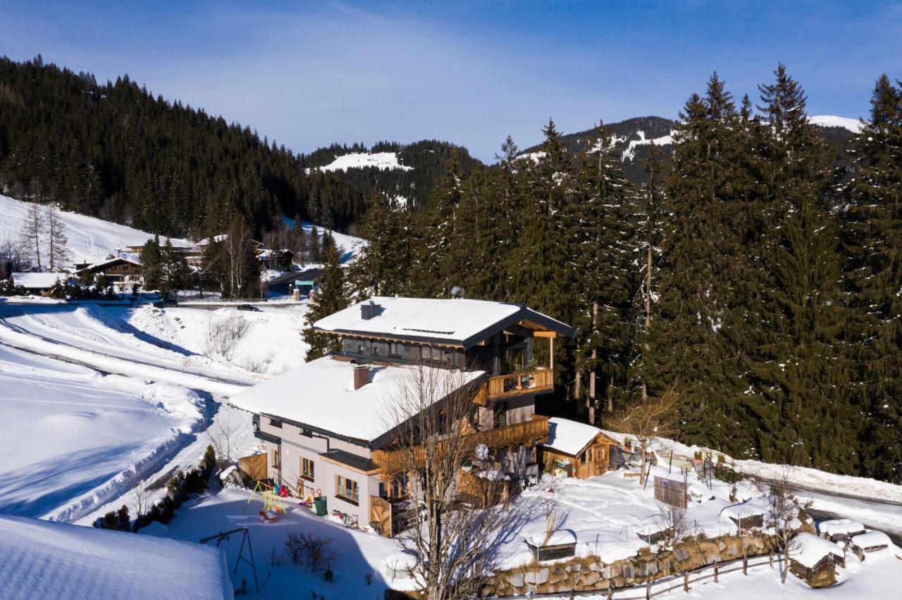 Ski In - Ski Out Panoramaferienhaus Breitmoos Neben Mittelstation Mittersill Bagian luar foto
