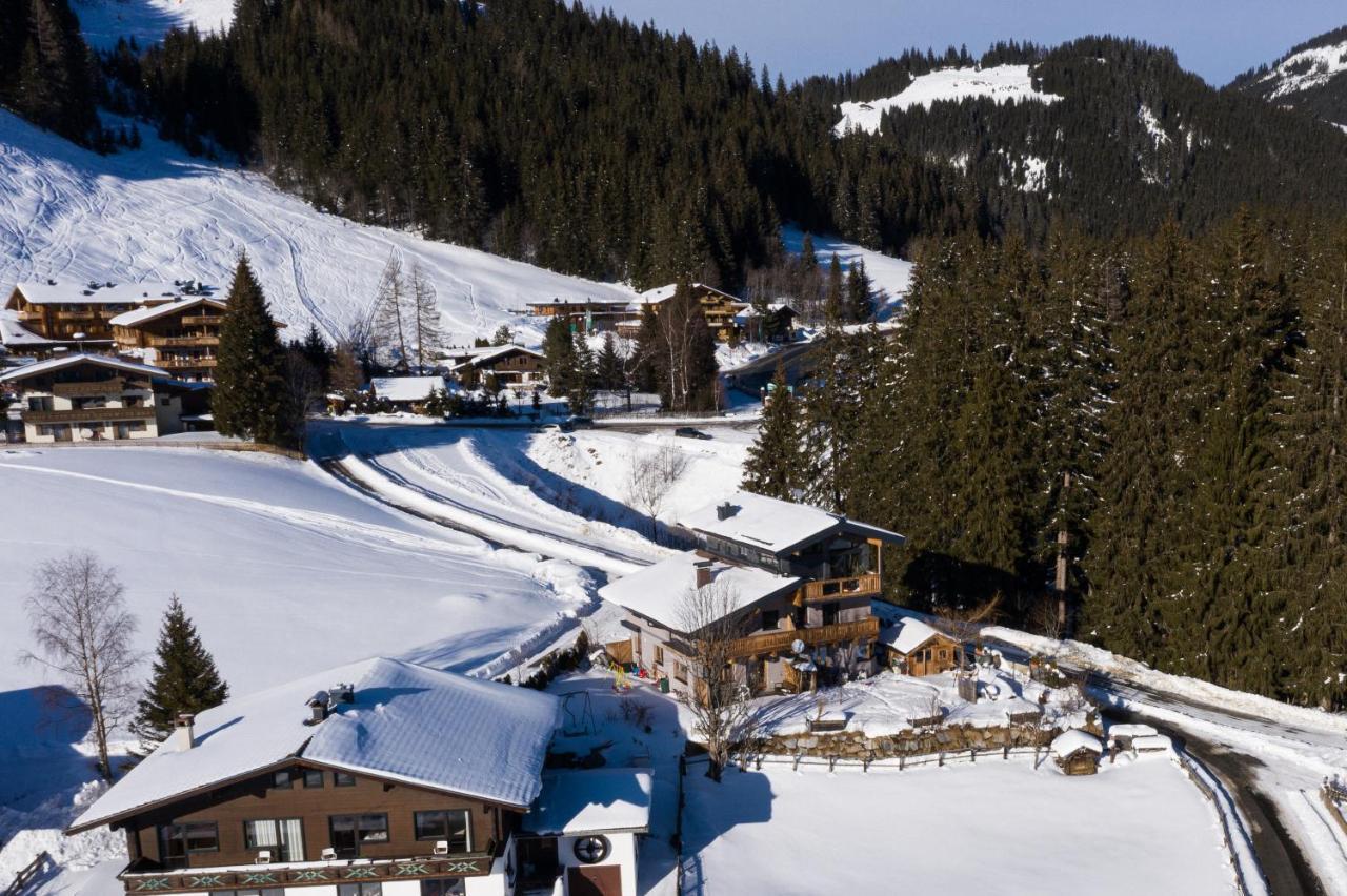 Ski In - Ski Out Panoramaferienhaus Breitmoos Neben Mittelstation Mittersill Bagian luar foto