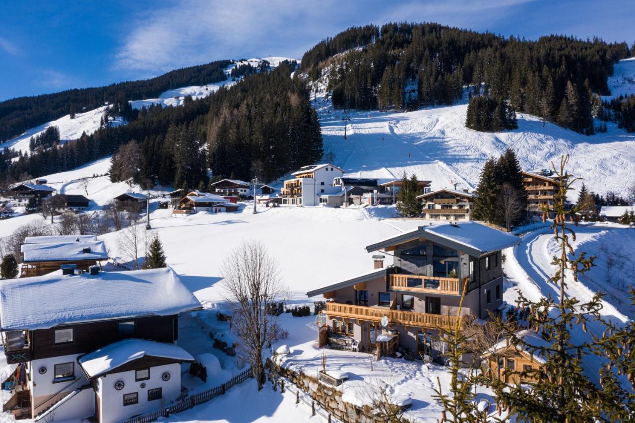 Ski In - Ski Out Panoramaferienhaus Breitmoos Neben Mittelstation Mittersill Bagian luar foto